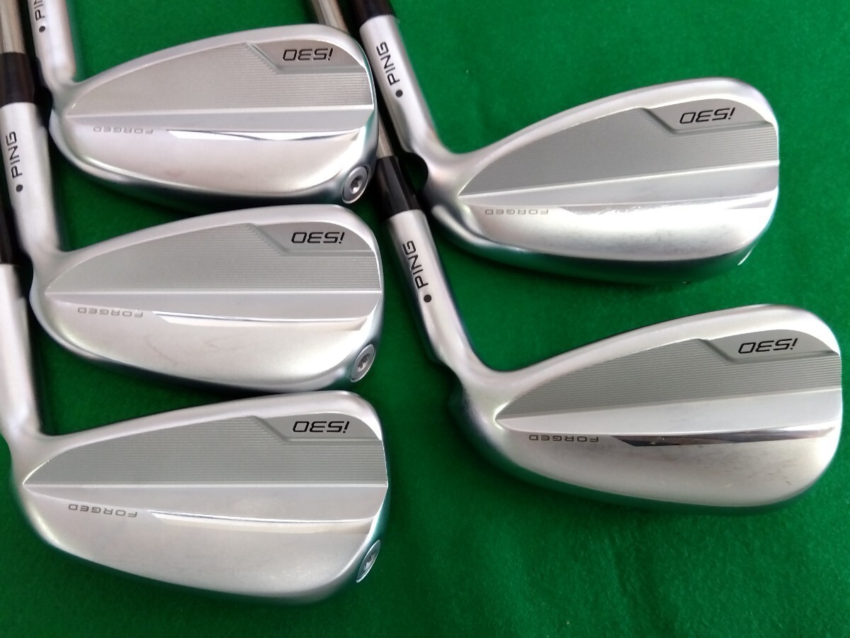 PING Iron set i530 (2024) Dot Color Black Steel Fiber I80 7