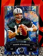 2024 Topps Resurgence - Roger Staubach #27 Blue Surge Refractor /99