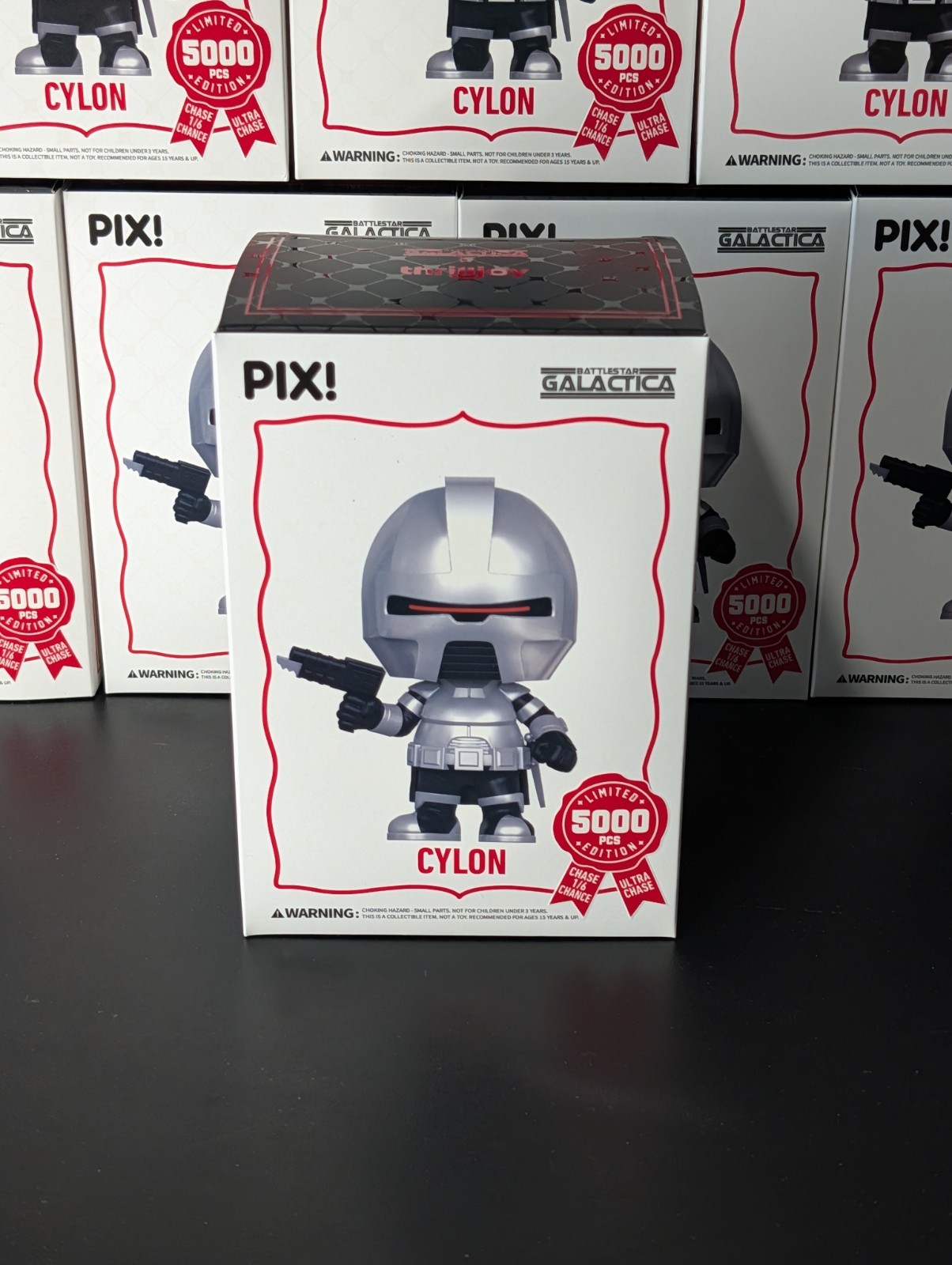 Thrilljoy PIX! Battlestar Galactica CYLON 5000 PC - Confirmed Hero