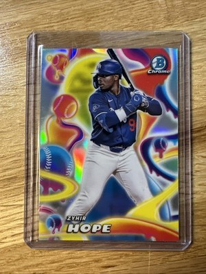 2025 Bowman Chrome - Zyhir Hope #MM-23 - Melt Mashers Insert - Dodgers