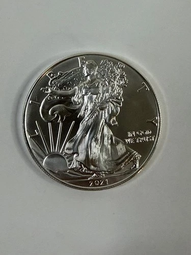 2021 Walking Liberty Eagle Silver Dollar 1 ounce oz coins .999 % fine - Type 1
