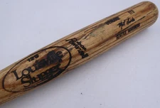 Matt Sinatro Unsigned Game Used Bat L Slugger I13 Seattle Mariners 253144