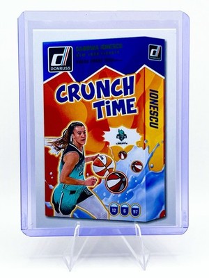 2025 Donruss WNBA Crunch Time Press Proof Sabrina Ionescu #9 New York Liberty