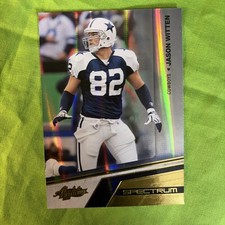 2010 Absolute  Gold Refractor Jason Witten Dallas Cowboys #26 /10