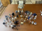 Star Wars Action Figures AT-ST Walker Darth Vader Jango Boba Fett Hasbro Kenner
