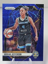 2024 Panini WNBA Prizm Moriah Jefferson #131 Blue Velocity Chicago Sky