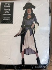 NWT Adult 10-12 Posh Pirate/Pirate Chic Costume