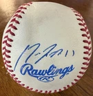 JOSE RAMIREZ AUTOGRAPHED RAWLINGS LITTLE LEAGUE BASEBALL NOT CERTIFIED READ DESC