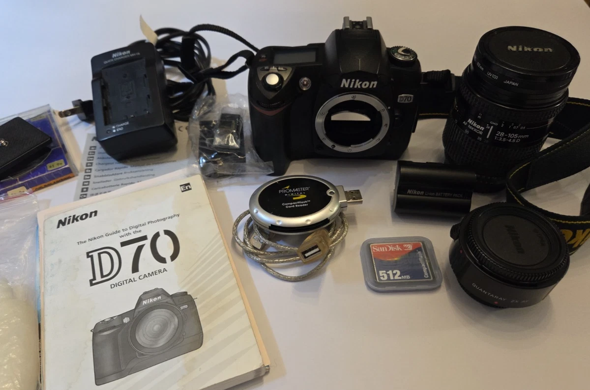 Nikon D 70 Digital Cameras for sale | eBay
