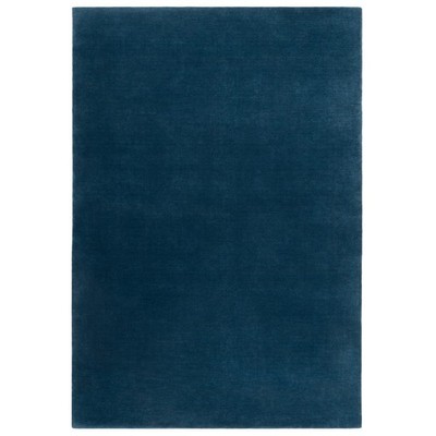 Nordic Knots Grand Deep Blue hand-tufted 100% wool Rug for Bedroom Livingroom
