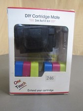 DIY Refill for Canon PG-245 CL-246 Color Ink Cartridge PIXMA MX492 MG2522 TR4520