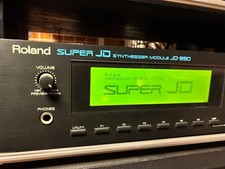 Roland JD-990 Super JD Synthesizer Module 24 Voice from JAPAN