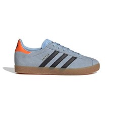 adidas Gazelle J Clear Sky Black Solar Orange IG9151 GS  Women's Size New