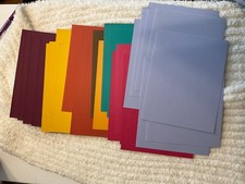 Stampin Up Textured Cardstock Variety Colors 30 sheets Excellent Condition