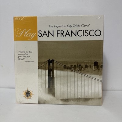 Play San Francisco The Definitive City Trivia Game Adult Fun Game - Sealed