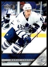 2005-06 Upper Deck #427 Kyle Wellwood Toronto Maple Leafs Hockey Card