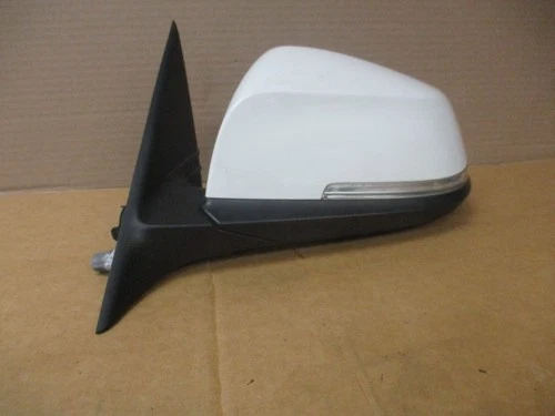09 10 11 12 BMW 328i 335i Driver Side Mirror Left Lh 2009-2012 Alpine White III