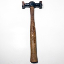 ABC Auto Body Hammer Vintage Sheet Metal Working Tool Repair Round Square Head