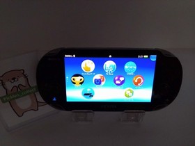 PS Vita Crystal Black PCH 1100 Console w/8GB USB Wi-Fi PSV Tested Sony 0507J
