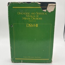 DSM-III Diagnostic and Statistical Manual of ...