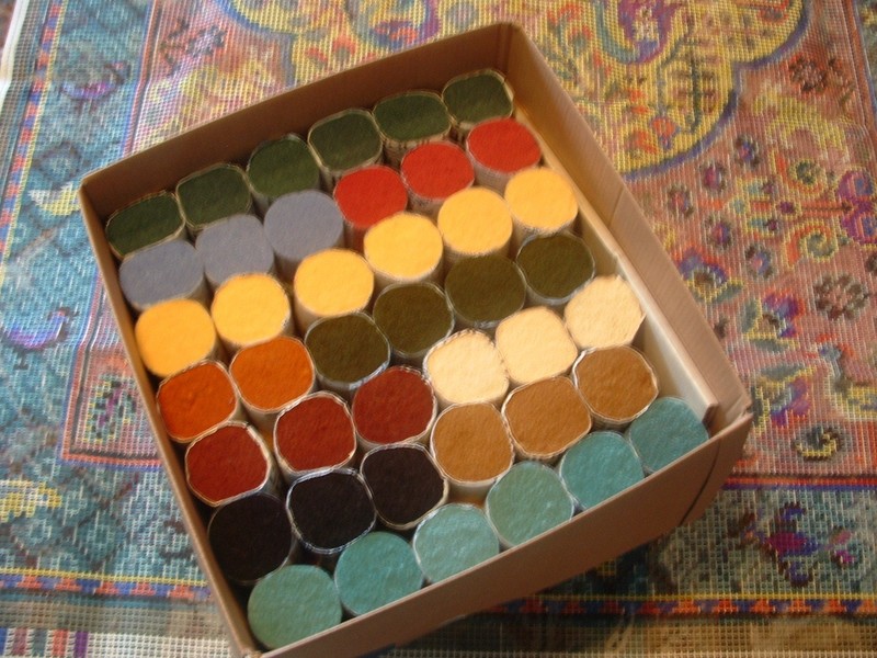 Shillcraft/Readicut 100% 6 PLY WOOL Kit #464 Shalimar 60x95