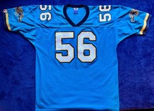 Vintage Jacksonville Jaguars Jeff Lageman Champion Mesh NFL Jersey