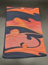 Kimono Konjaku Club Luxury Pure Silk Obi Nagoya Wave Pattern Used Japan