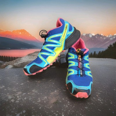 Salomon Speedcross 3 LT 643001 Multicolor Racing Contagrip Women s size US 7.5