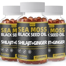 3 Bottles of Seaweed Gummies - A Complete Nutritional Supplement