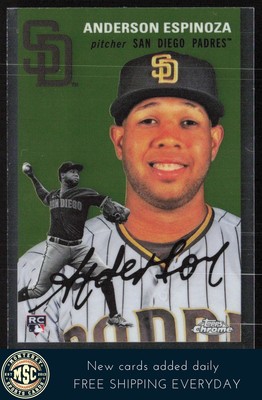 Anderson Espinoza 2023 Topps Chrome Platinum Anniversary #12 RC San Diego Padres