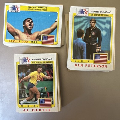 1983 Topps Greatest Olympians Olympic Card 1-99 Complete Your Set You Pick