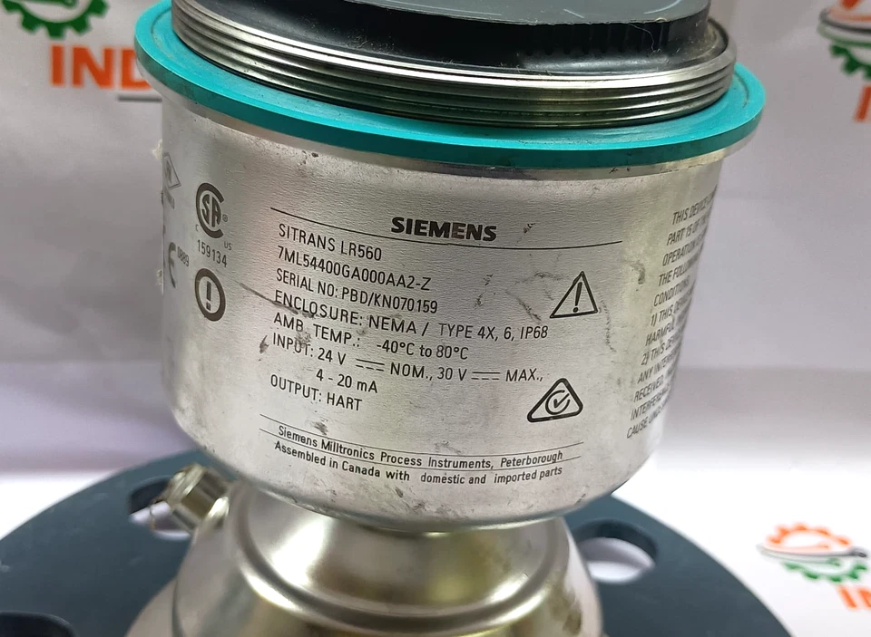 Siemens, 7ML5440-0Ga00-0AA2-Z | Sitrans LR560 Radar level transmitter - Image 4 of 4