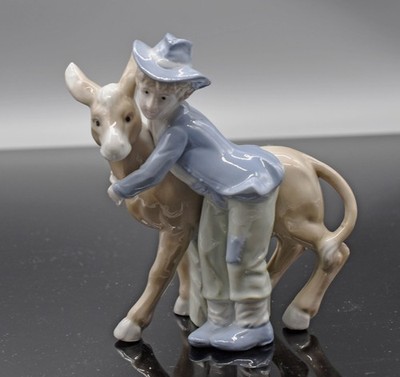 Valencia Spanien 60er Jahre  Figur Skulptur Porzellan bemalt H17cm
