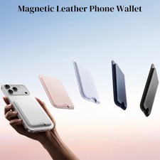 Magnetic Card Holder MagSafe Wallet for iPhone Series Selected Samsung Devices