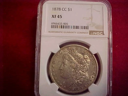 127a) 1878 CC Morgan - NGC XF45 -Starts at $250.00