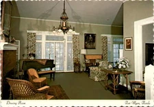 Drawing Room, Fort Myers, Florida, Edison's Florida Prefabricated Postcard