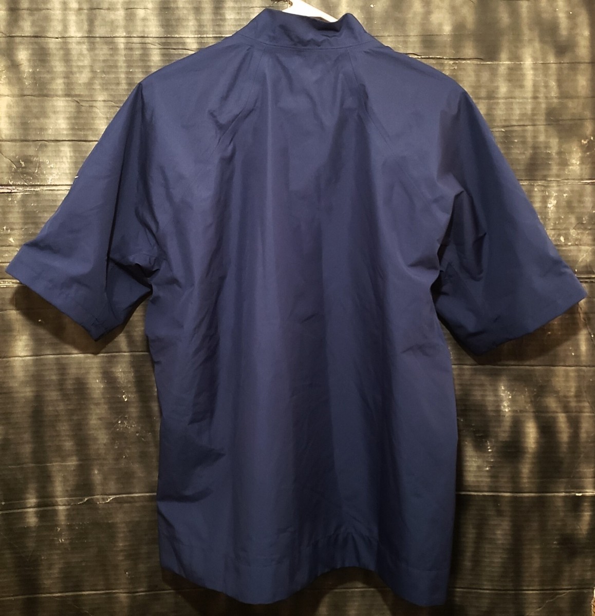 Nike Convertible Golf Jacket Men LARGE Blue Tokyo 2020