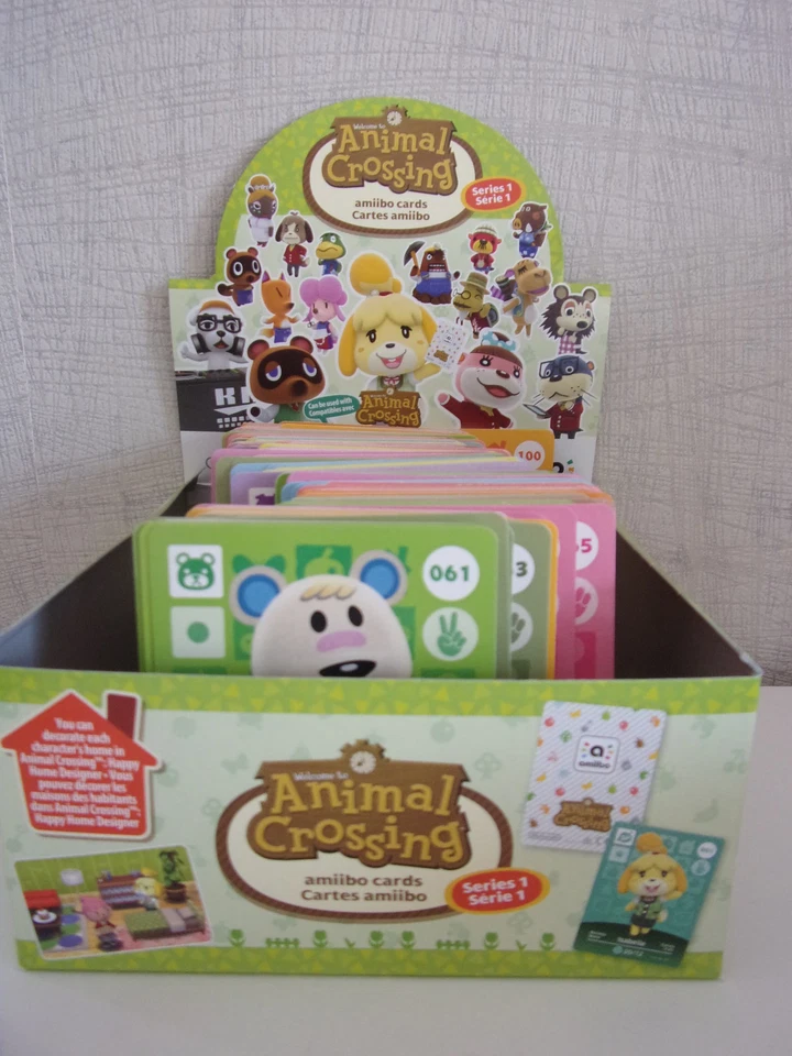 Nintendo amiibo Animal Crossing (Serie 1) Karten - 61-100 - zum aussuchen - NEU