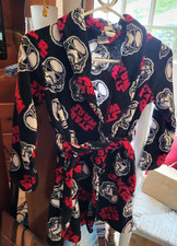 STAR WARS STORM TROOPERS BOYS SIZE 8 HEAVY FLEECE BATHROBE