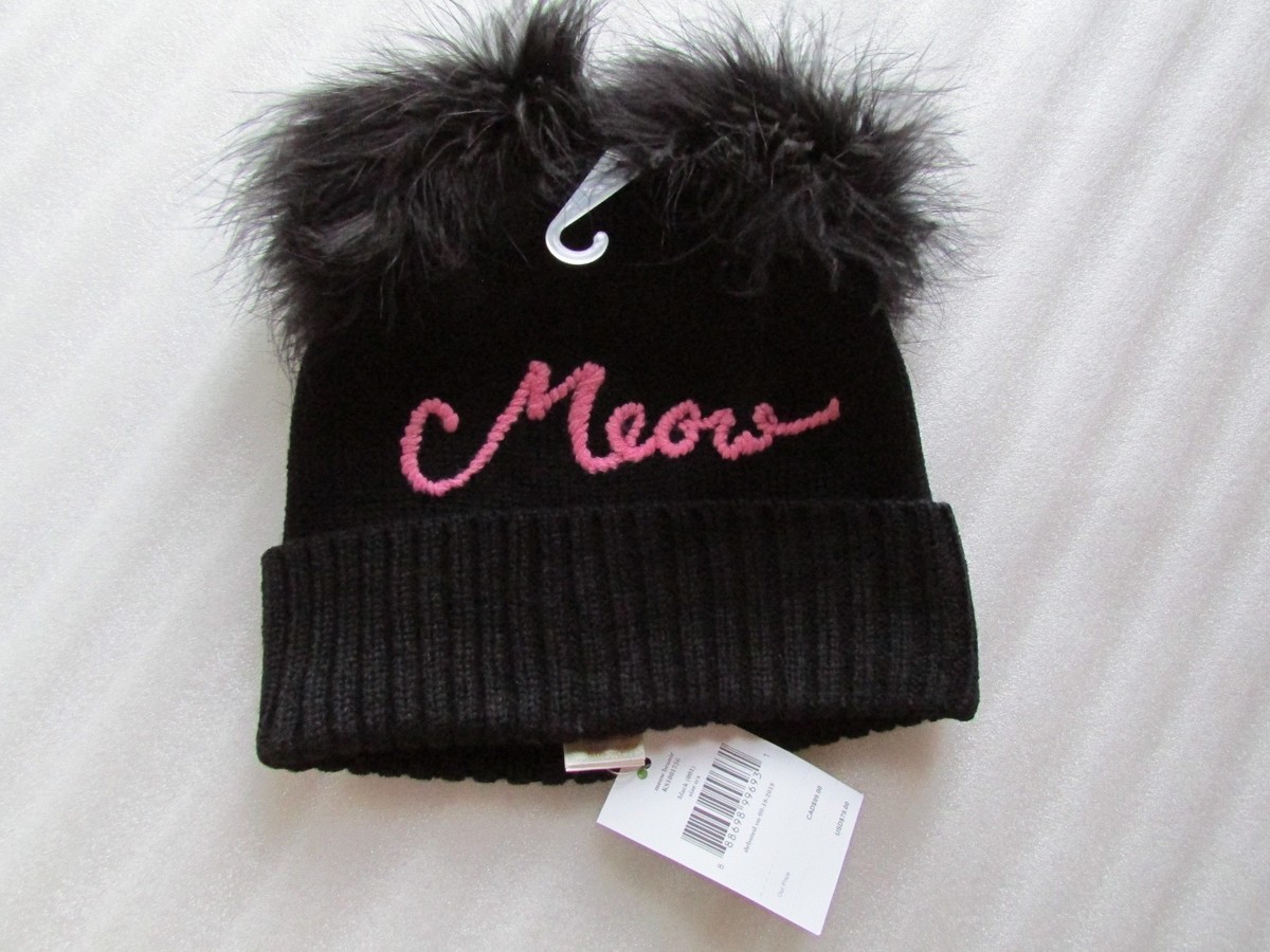 Kate Spade Faux Fur hat and mittens Kate Spade Cupcake Faux Fur Earmuffs main image 2