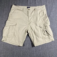 Levi's Strauss And Co. Cargo Shorts Men's Size 38 Two Horse Brand Rip Stop Work