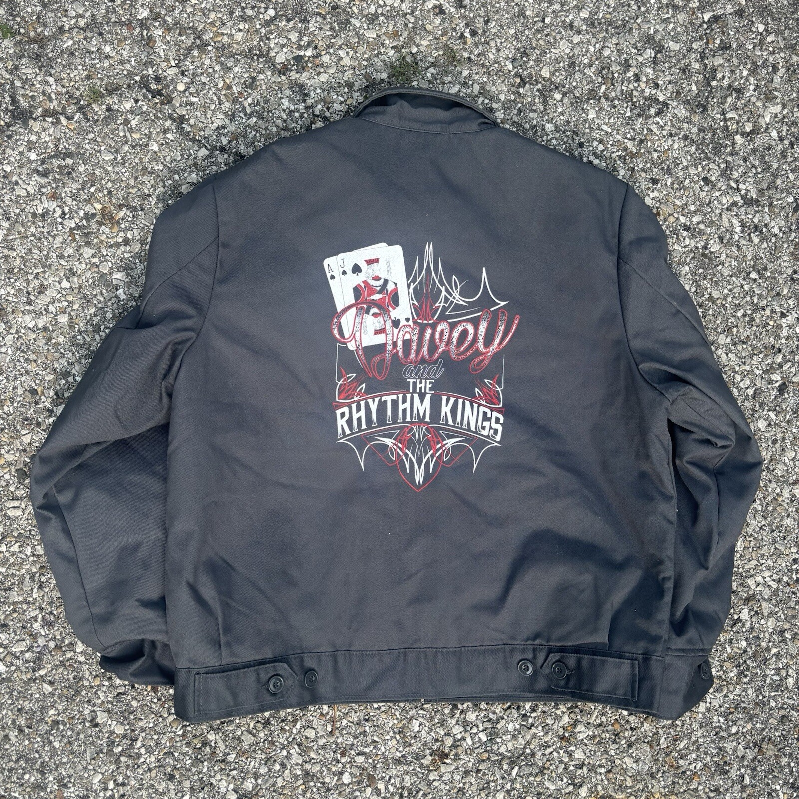 Gray Dickies Eisenhower work jacket - image 2