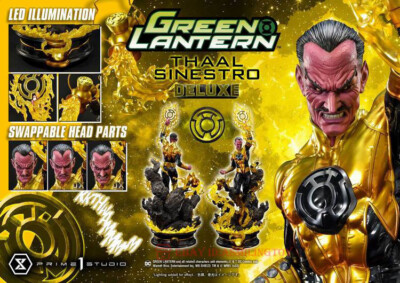 Prime 1 Studio MMDC-60DX DC Comics Sinestro 1/3 Scale Statue DX Ver