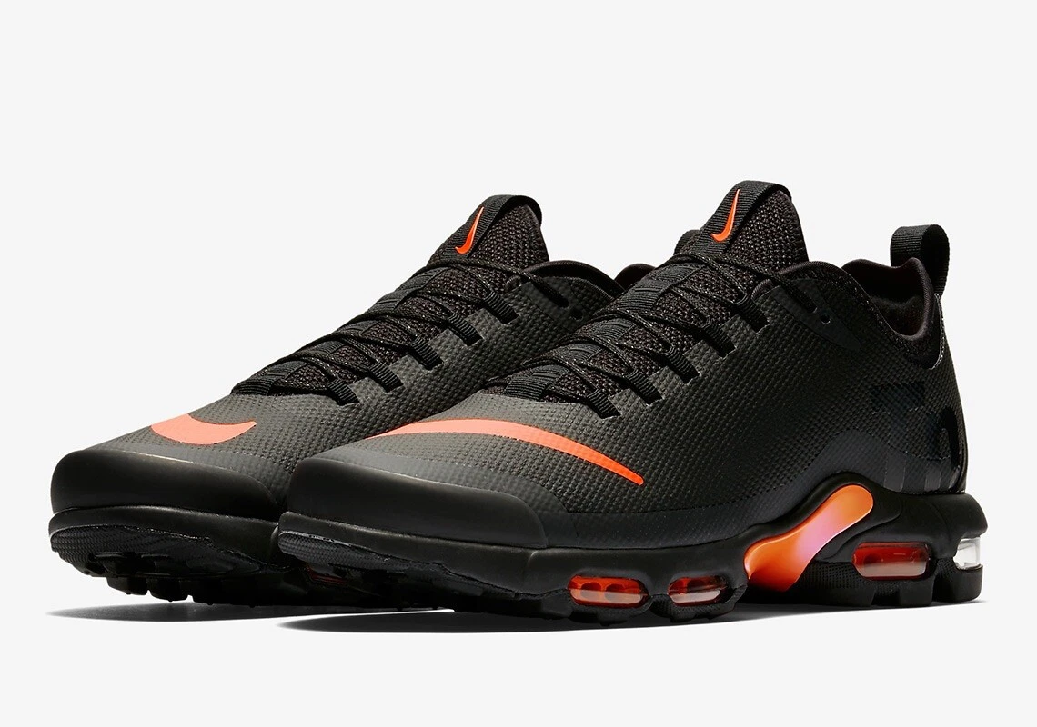 Air max plus tn se black total clearance orange