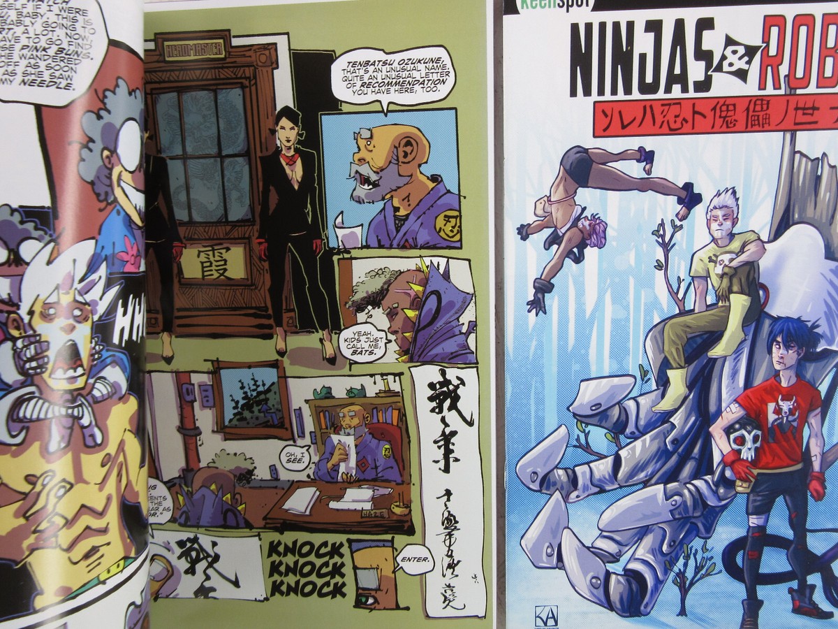 NINJAS & ROBOTS #11 * Keenspot Comics Lot * 2021 Variant - B C | eBay
