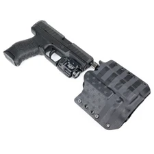 OWB Kydex Holster for 50+ Hanguns with TLR-8 - USA STEALTH BLACK