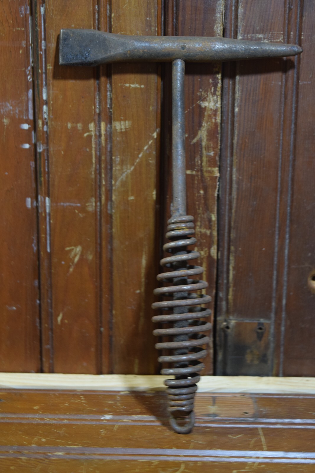 HAND TOOL WELDING SLAG HAMMER STRAIGHT PIEN 9" HANDLE METAL WORKING WIRE GRIP