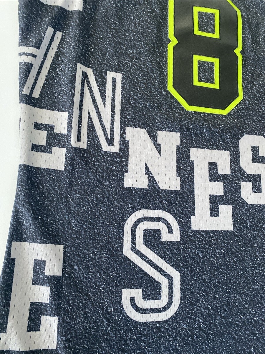 Mitchell & Ness NBA Hennessy Neon Concrete Swingman Jersey Collab