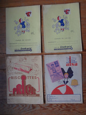 Lot Protège cahier - La Vache qui rit BEL, Levure ALSA, Biscottes PRIOR