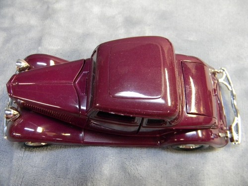 1/24 SCALE 1934 FORD 2DR COUPE STREET ROD PURPLE MOTORMAX DIECAST CAR-NO BOX - Picture 8 of 9